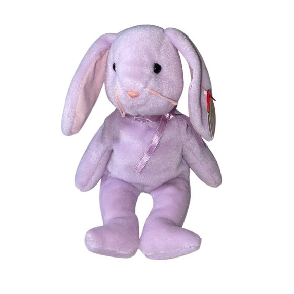 Ty Beanie Babies Hoppity Floppity Hippity Plush Bunny Lot - Picture 2 of 12